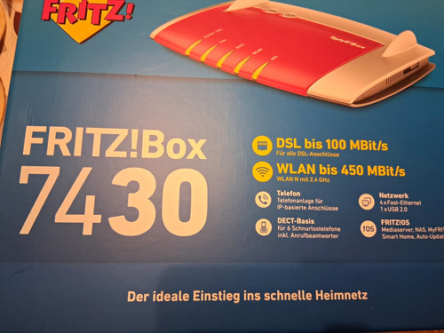 Fritz box 7430 - fritz!box, dsl