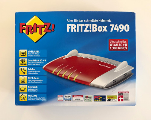 Fritz box 7490 vdsl adsl - 7490, vdsl/adsl